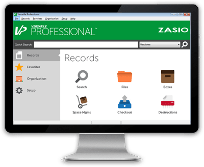 Versatile Professional Records Management Software