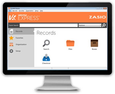 Versatile Express Records Management Software