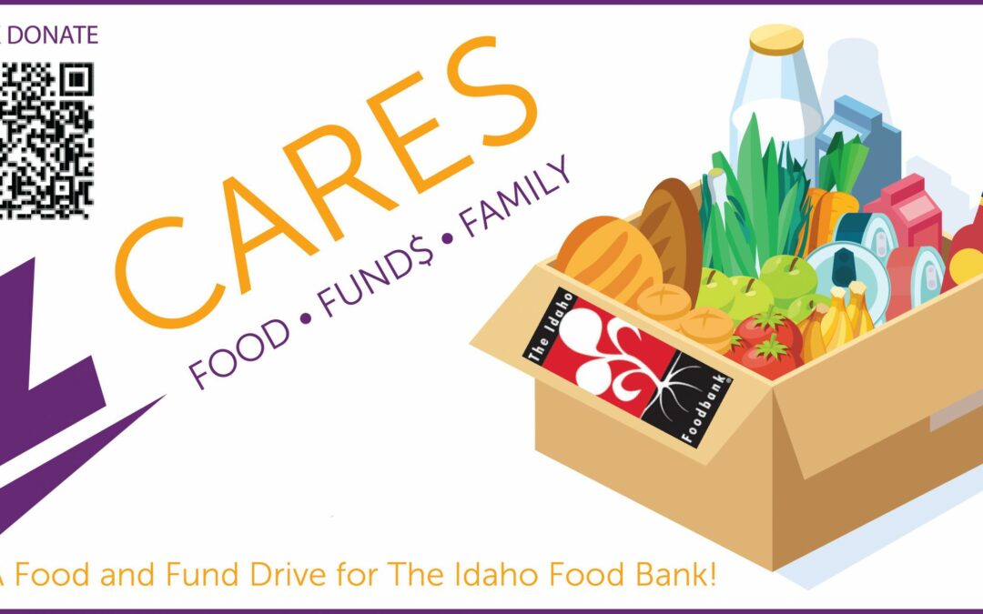 Zcares food drive digital graphic