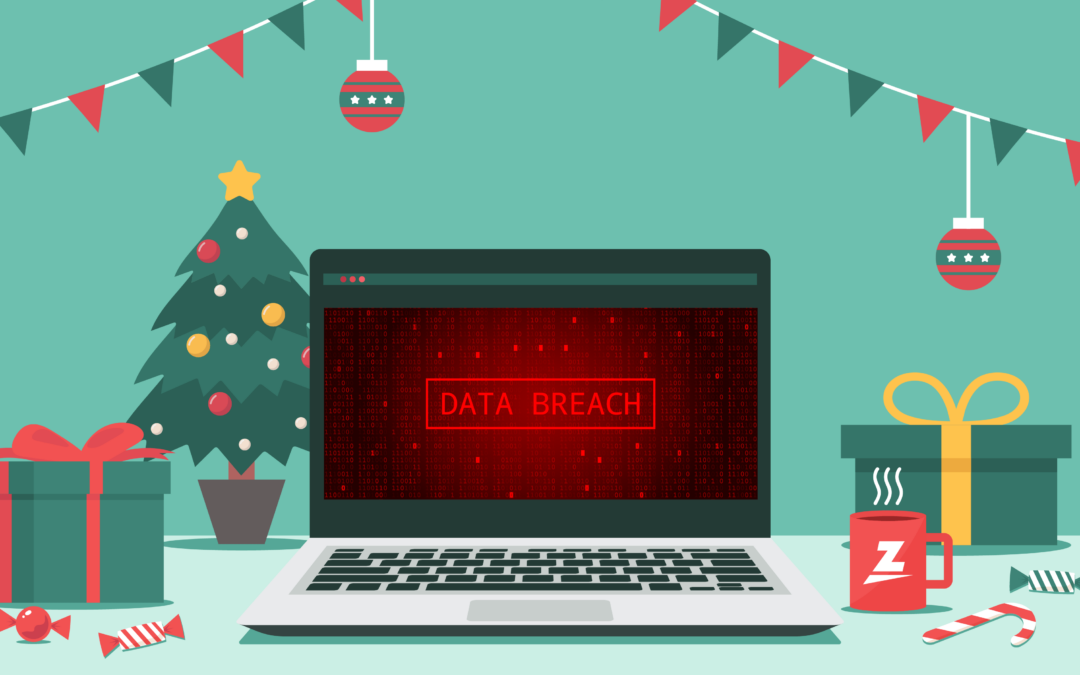 Christmas Data Breach Digital Graphic