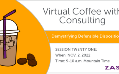 November Virtual Coffee with Zasio Consulting