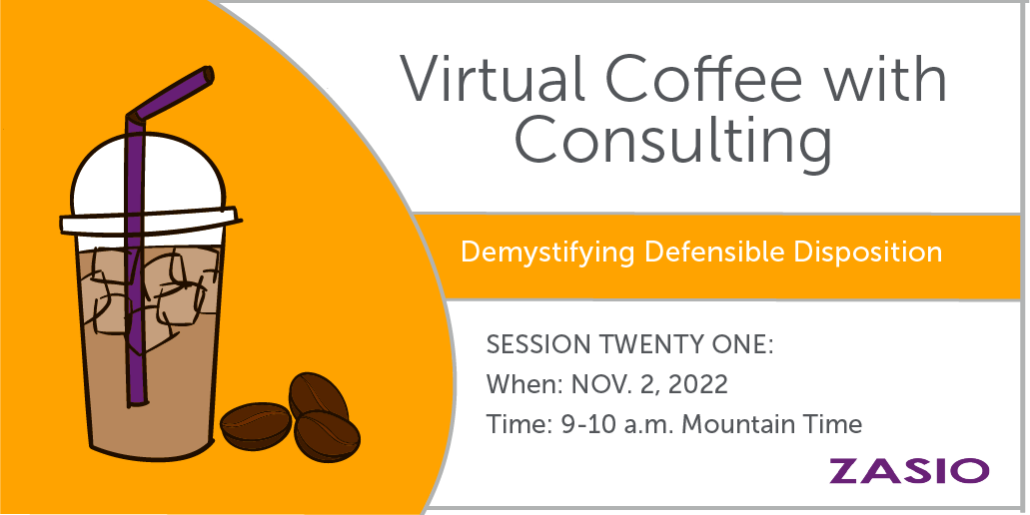 November Virtual Coffee with Zasio Consulting