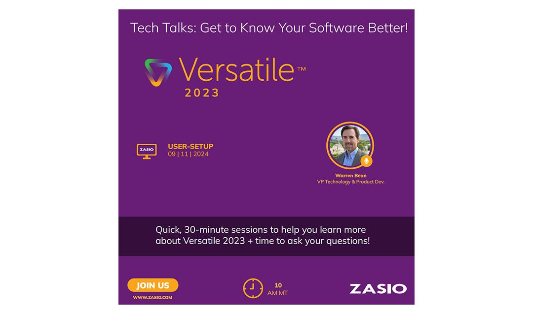 Tech Talks: Get to Know Versatile 2023 Better!