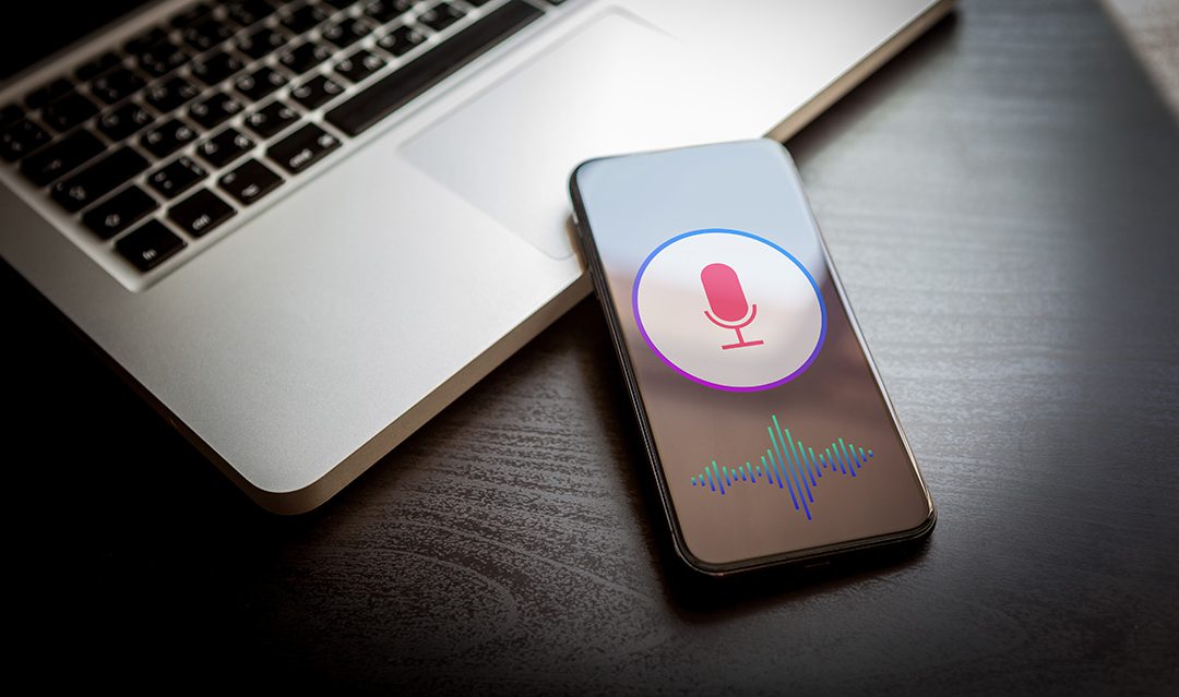 Laptop & Phone. Managing Audio Records